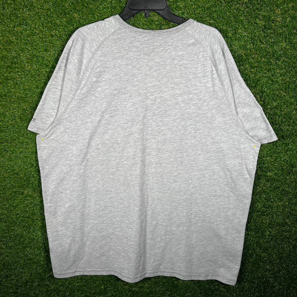 Carhartt Force Relaxed Fit Mens 2XL Heather Gray Pocket T-Shirt Raglan - Picture 4 of 5